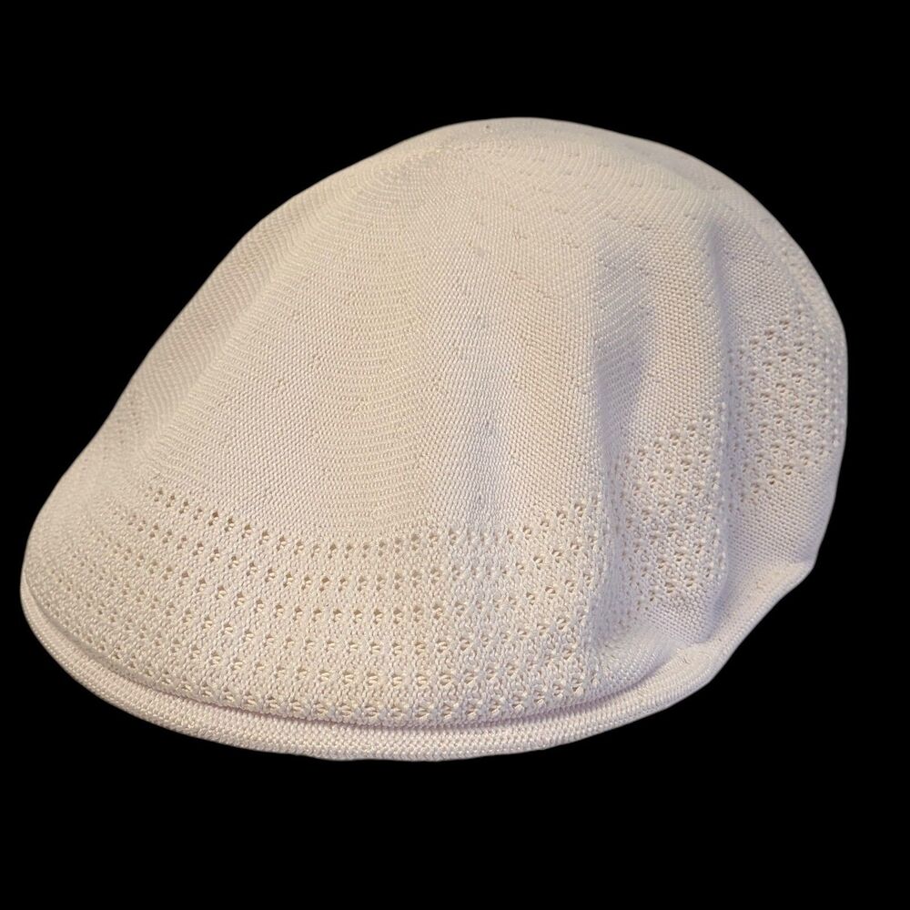 VTG Kangol Beige Tropic 504 Ventair Men's Cap, Sz XX/Large